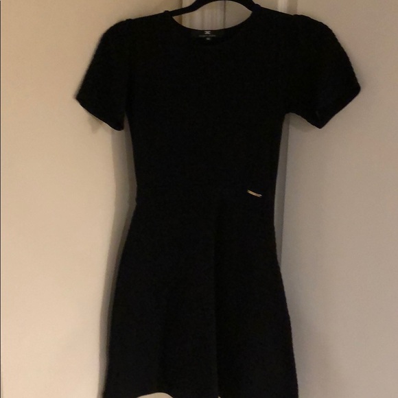 elisabetta franchi dress black